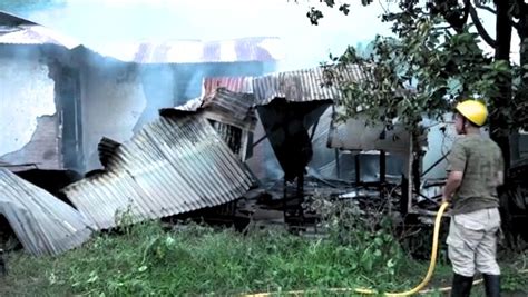 Manipur Govt Quarters Reduced To Ashes Northeast Live