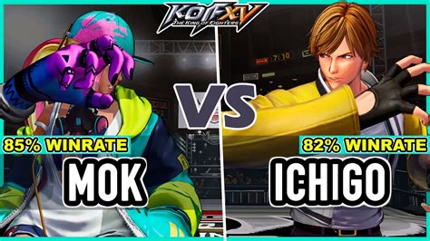 Kof Xv Mok Shunei Isla Kukri Vs Ichigo Rock Shingo Kim Youtube