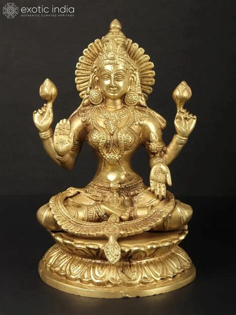 brass lakshmi statue home  rs piece   delhi id