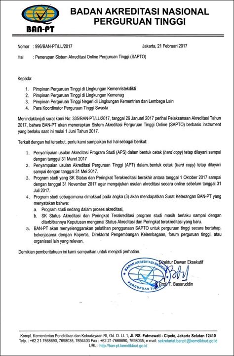 Contoh Surat Permohonan Migrasi Data Pddikti IMAGESEE