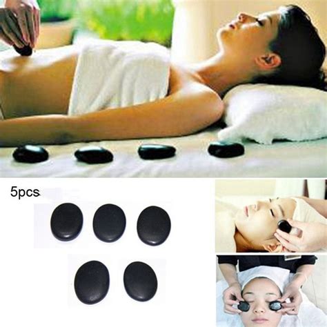 5 Наборов Из Базальтового Массажного Камня Spa Rock купить по низкой ...