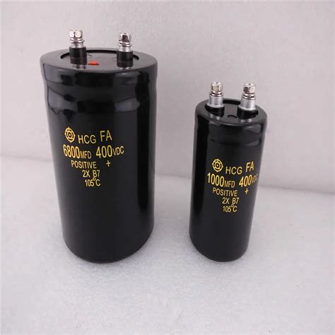 Aluminum Electrolytic Capacitor Screw Terminal Aluminum Electrolytic