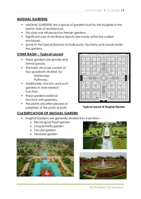 Mughal gardens