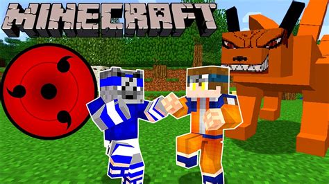 Minecraft Naruto Survival 1 SOBREVIVENDO NO NOVO MUNDO NINJA NOVA