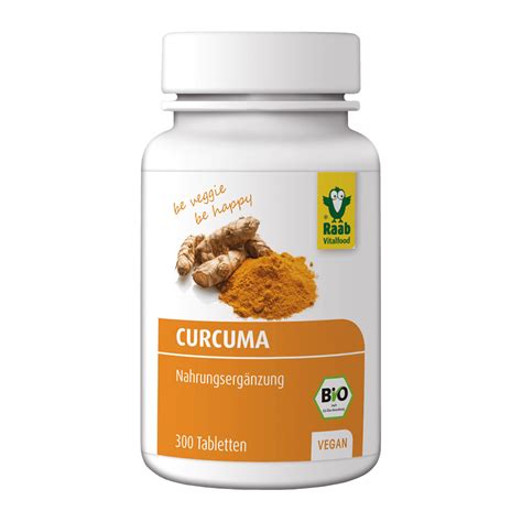 Bio Curcuma Tabletten Von Raab Vitalfood