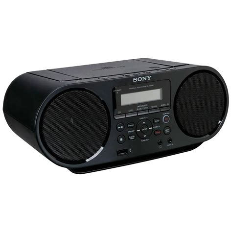 Sony Boombox With CD/Bluetooth Radio Black | Techinn