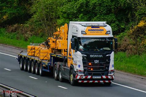 Ainscough Scania 580S Southbound M74 Near Larkhall La Flickr