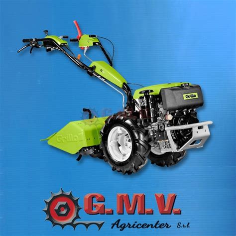 Motocoltivatore Grillo G 110 Con Fresa A Doppia Rotazione A 6184 70