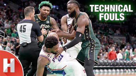 NBA Technical Fouls Compilation 2022 2023 Season YouTube