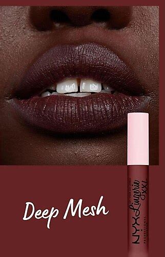 NYX Likit Mat Ruj Lip Lingerie Xxl Matte Liquid Lipstick Deep Mesh Fiyatları Özellikleri ve