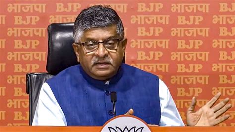 Ravi Shankar Prasad Questions Sonia Gandhi Rahul Silence On India