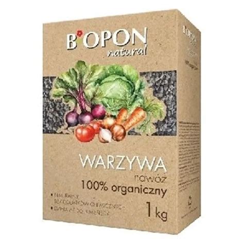 Biopon Natural Organiczny Naw Z Warzywa Kg