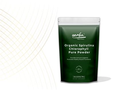 Organic Spirulina Chlorophyll Pure Powder Yerba