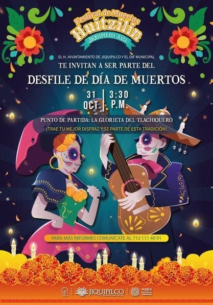 Invitan A Desfile De D A De Muertos En Jiquipilco Primero Editores