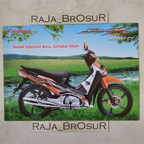 Jual Poster Brosur Katalog Leaflet Honda Supra X R Supra X D Supra