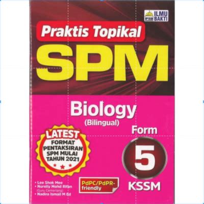 Buku Latihan Praktis Topikal Spm Tingkatan Dwibahasa Form