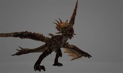 Stl File Monster Hunter Monoblos 👹 Obj・3d Printer Model To Download・cults