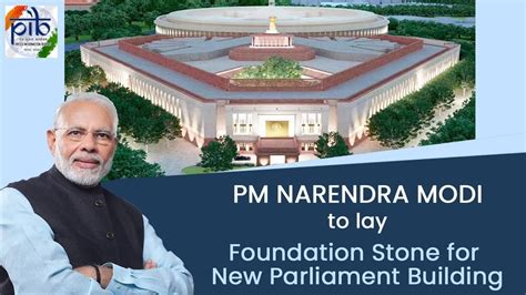 Pm Narendra Modi Lays Foundation Stone For New Parliament Building Youtube