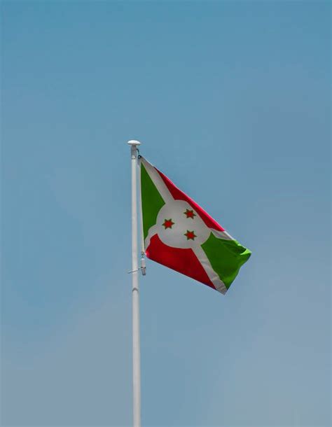 The National Flag of Burundi · Free Stock Photo