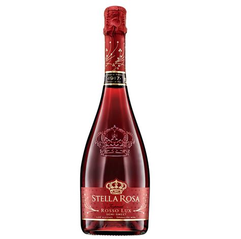 Imperiale Black Lux Sparkling Wine Stella Rosa Wines Sweet Red