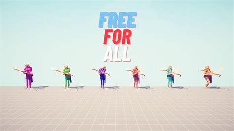 All Ranged Units Free For All Totally Accurate Battle Simulator Tabs