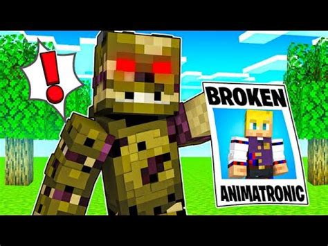 Springtrap Helps Michael Afton Minecraft Fnaf Roleplay Youtube