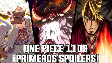 ONE PIECE 1108 PRIMEROS SPOILERS LA TRANSFORMACION FINAL DE SATURN