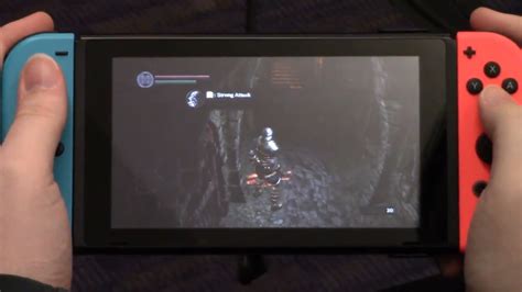 20 minutes of Dark Souls: Remastered Switch handheld footage