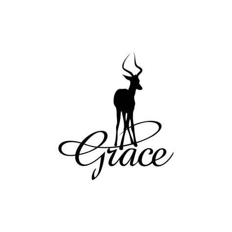 Unique graphical design of a logo / Grace