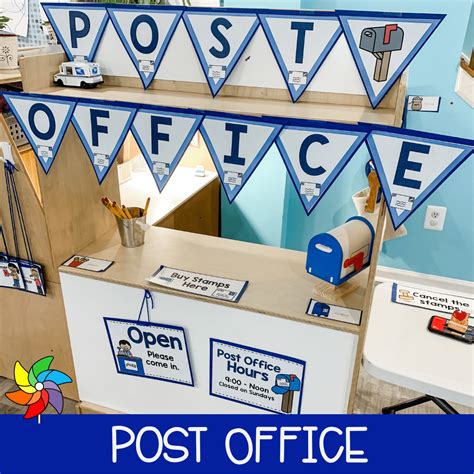 Post Office Dramatic Play Center For Preschoolers