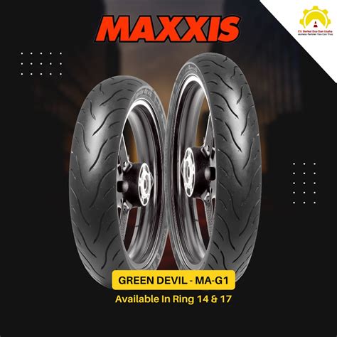 Jual Ban Maxxis Green Devil Ma G Ban Motor Tubeless Shopee Indonesia