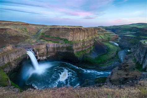 Palouse Falls Sunset | Palouse Falls, WA | Kelly Selzler Photography