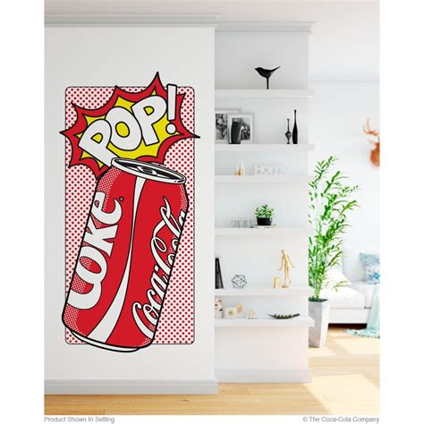 Coca Cola Comic Book Pop Art Wall Decal Graphic Print Ben Day Etsy