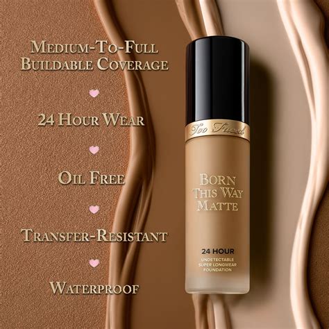 Too Faced Born This Way Matte 24 Hour Long Wear Foundation 30ml