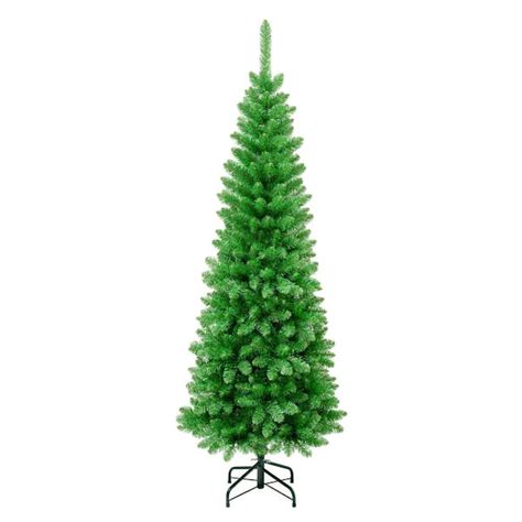 National Tree Company First Traditions 6 Ft Rowan Pencil Slim Artificial Christmas Tree Rw100