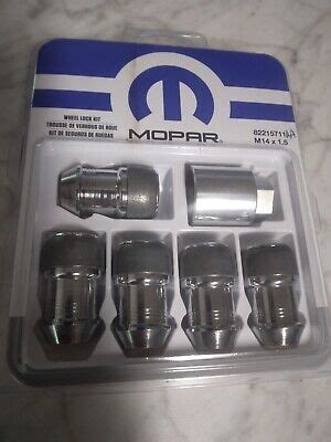 Jeep Wrangler Jl Wheel Lock Kit Oem New Mopar Aa Ebay