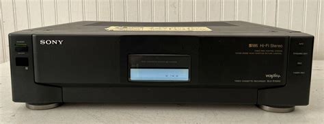 Sony Slv R S Vhs Vcr Player Recorder Hi Fi Stereo Read Details