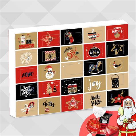 Lindt Adventskalender Selbst Gestalten Extra Gro G Lindt