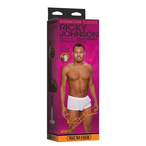 Signature Cocks Ricky Johnson ULTRASKYN Cock With Removable Vac U Lock Suction Cup Sex Toy