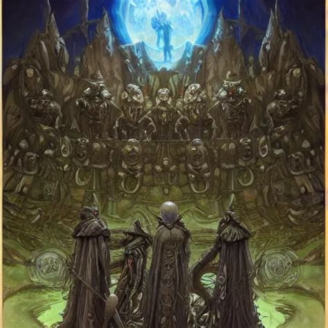 The Void Cultists Lair Fantasy Art By Donato Giancola Stable