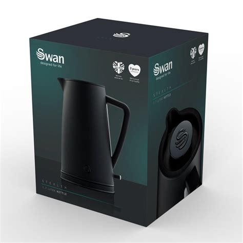 Swan 1.7 Litre Stealth Kettle