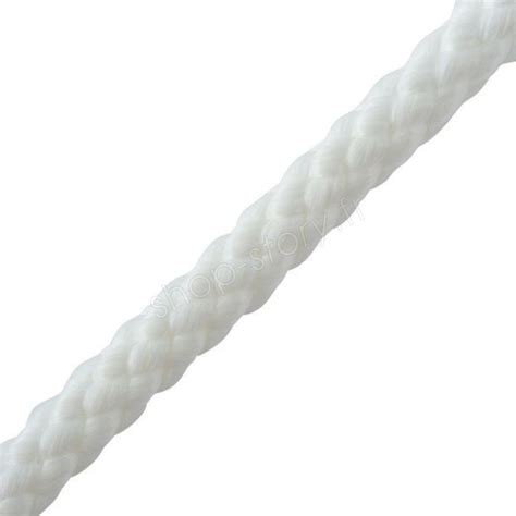 Tresse blanche en polypropylène sur bobine 100 M