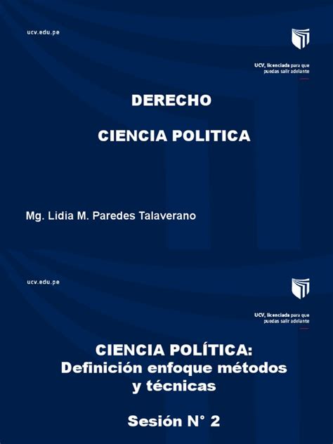 Sesion 1 Ciencia Politica Pdf Ciencias Políticas Science