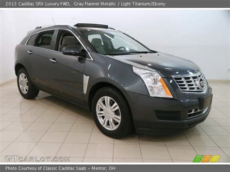 Gray Flannel Metallic Cadillac Srx Luxury Fwd Light Titanium