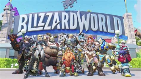 Overwatch's Blizzard World map is a theme park based on Blizzard games