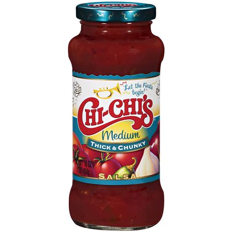 Chi Chis Medium Thick And Chunky Salsa 16 Oz Jar