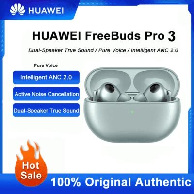 Huawei FreeBuds Pro 3 True wireless Noise-Canceling Earbuds Dynamic ...