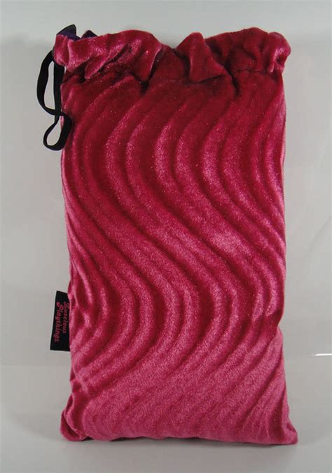 LARGE Premium Plush Storage Pouch For Glass Sex Toy Dildo Etsy