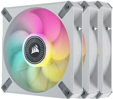 Corsair Icue Af120 Rgb Elite Premium 120mm Pwm Triple Fan Kit In Black