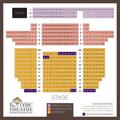 Booth Playhouse Seating Chart